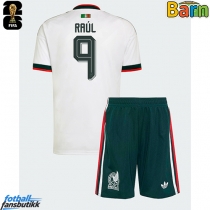 Mexico Raul Jimenez #9 Bortedraktsett Barn EM 2024 Kortermet (+ Korte bukser)